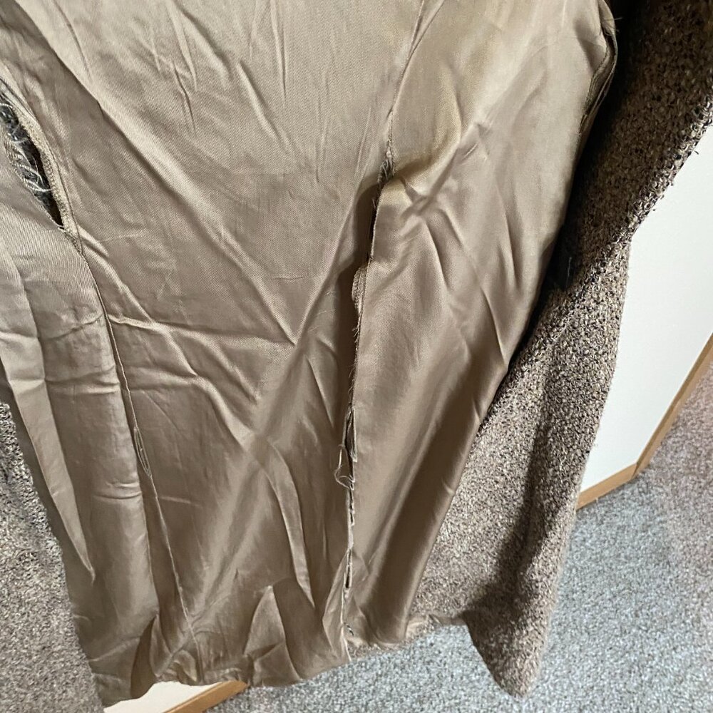 VTG ANNE KLEIN Women’s Wool-Blend Long Coat Size 14 *FLAW* Cozy, and Comfort - Picture 6 of 6